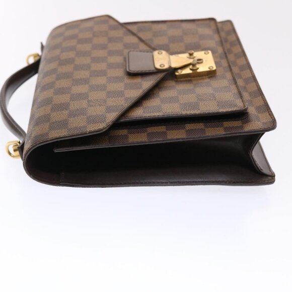 LOUIS VUITTON Damier Ebene Monceau 28 Hand Bag SPO 2way - Picture 11 of 15